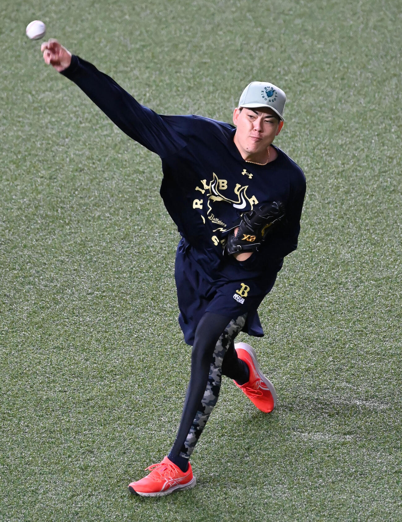 オリックス九里亜蓮（2026年7月撮影）