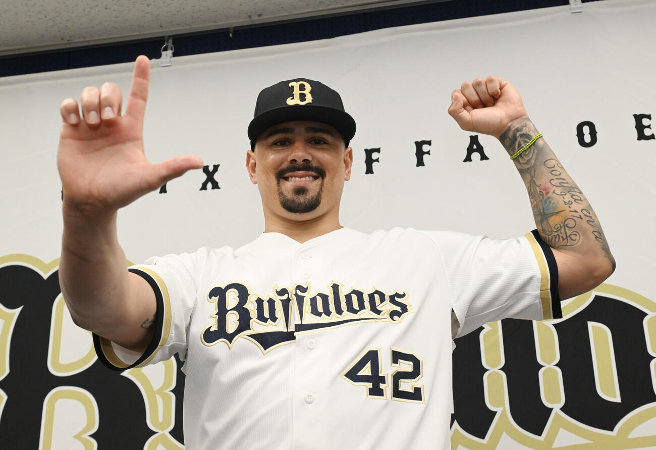 ファン投票でオールスターに選出されたオリックスのアンドレス・マチャド（撮影・和賀正仁）＝2026年7月7日、京セラ　★解禁情報7月7日・16時