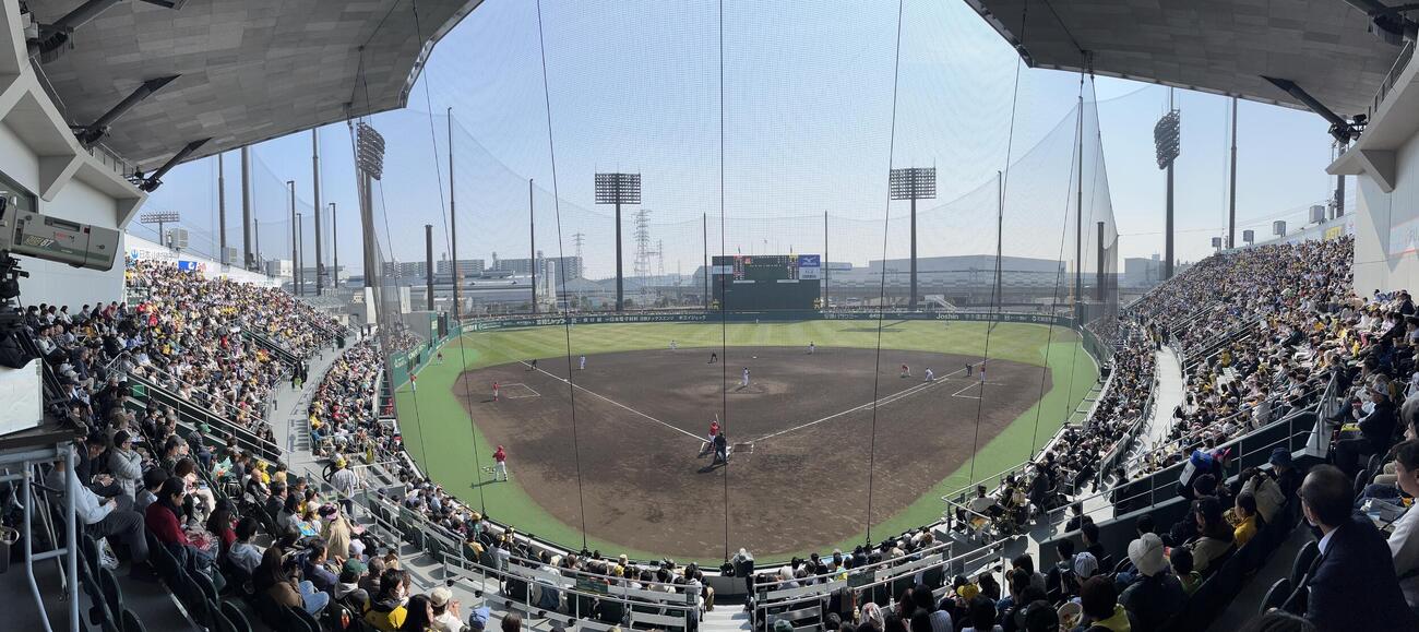 日鉄鋼板SGLスタジアム尼崎（2025年3月撮影）