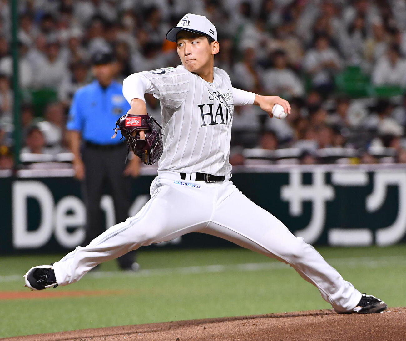 ソフトバンク対西武　ソフトバンク先発の前田悠伍（撮影・岩下翔太）#2026年7月1日、みずほペイペイドーム