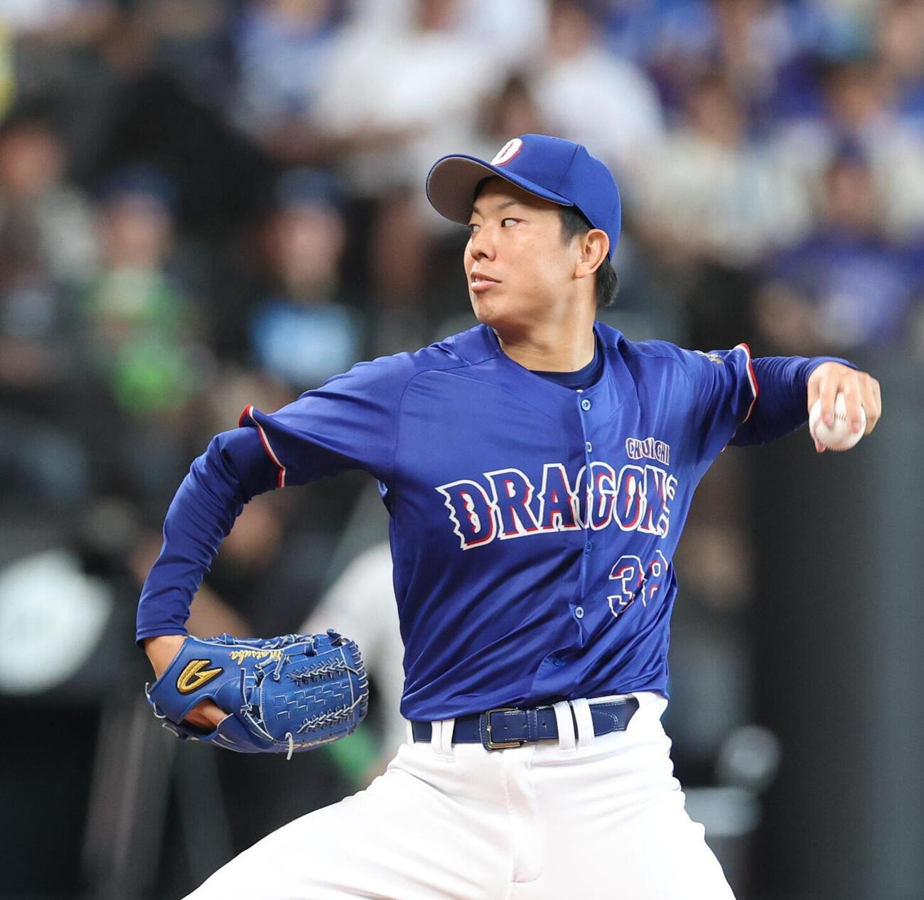 中日松葉貴大（2026年6月撮影）