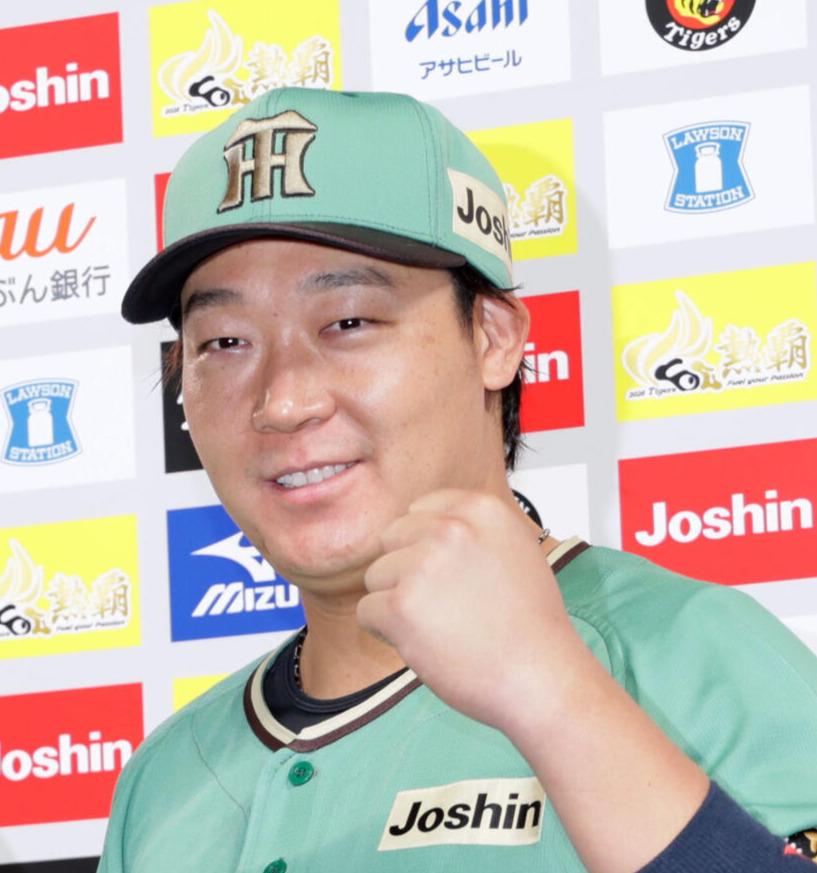 阪神大山悠輔（2026年6月撮影）