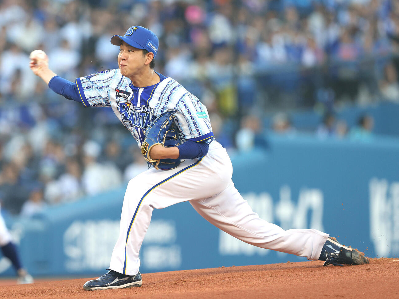 DeNA対中日　先発登板するDeNA平良拳太郎（撮影・河田真司）
