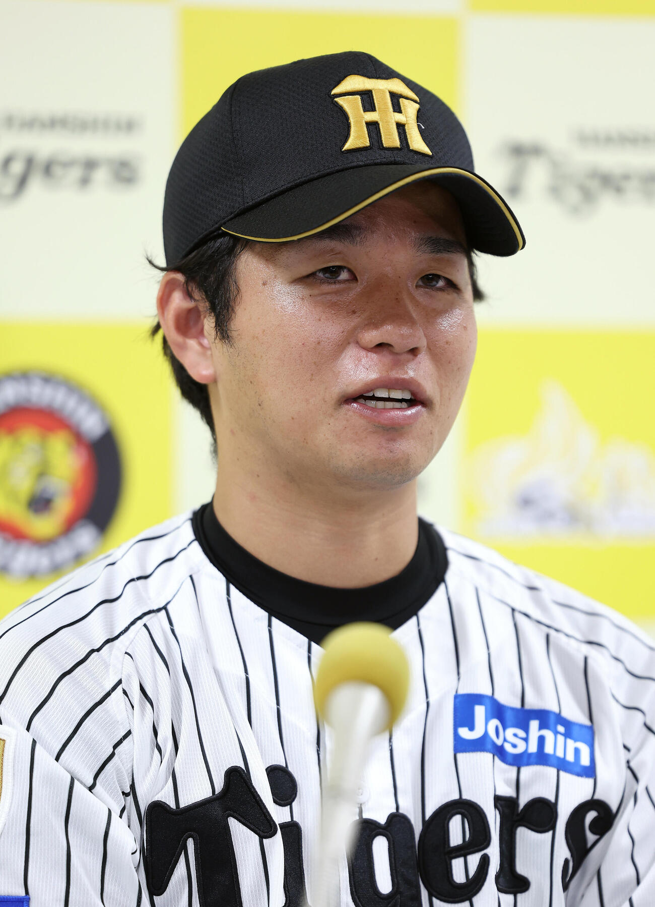 選手間投票でオールスターに初選出された阪神高橋遥人（撮影・前田充）