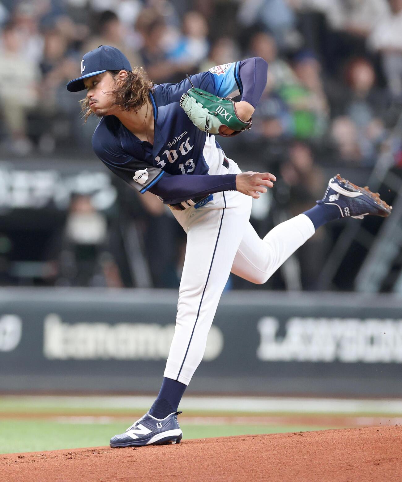日本ハム対西武　西武先発の高橋光成（撮影・黒川智章）