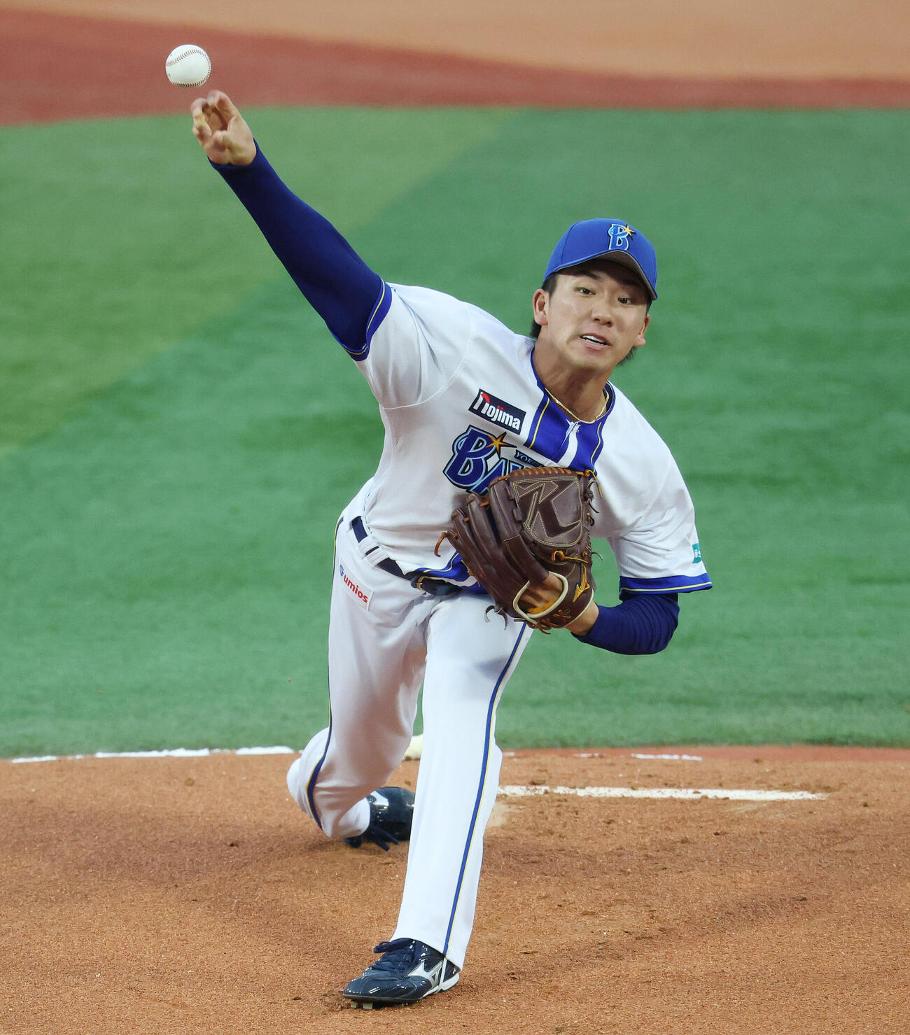 DeNA対巨人　DeNA先発の篠木健太郎（撮影・宮地輝）