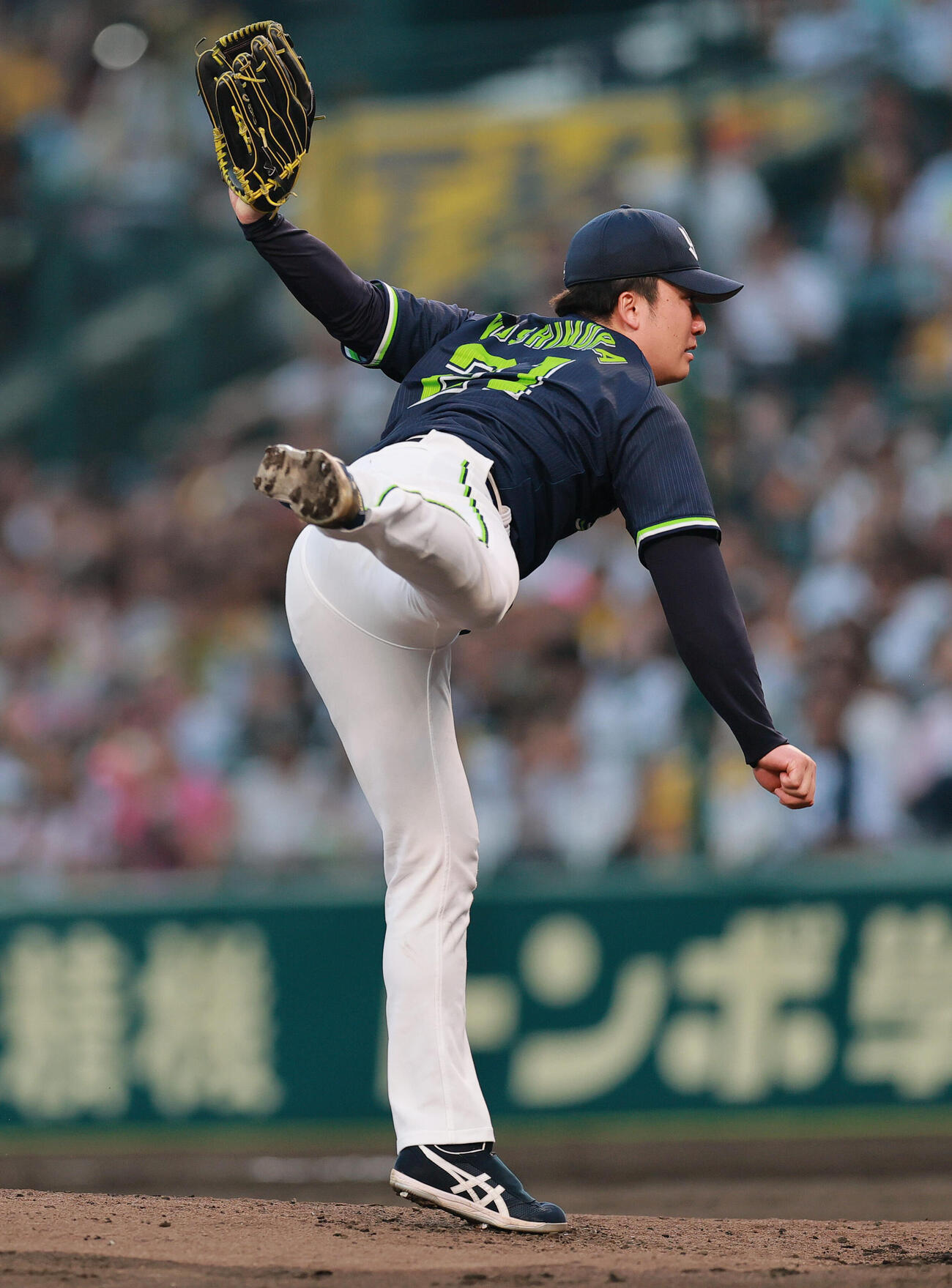 阪神対ヤクルト　ヤクルト先発の吉村貢司郎（撮影・上山淳一）