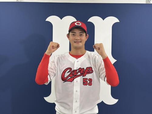 【広島】監督推薦で球宴初出場の岡本駿、14日DeNA戦で先発「先制点与えないように頑張る」