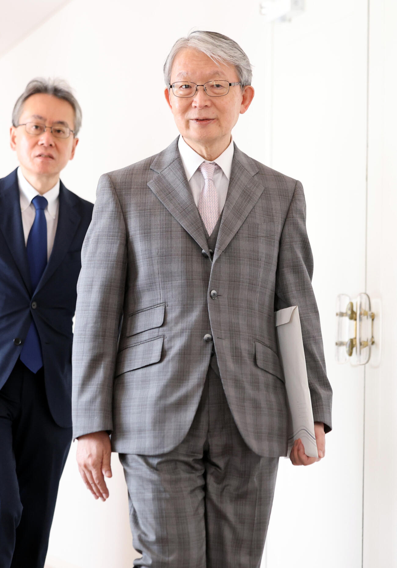 オーナー会議に出席した巨人山口寿一オーナー（撮影・浅見桂子）