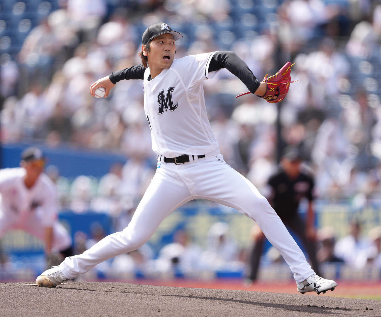 ロッテ石川柊太（2026年5月撮影）