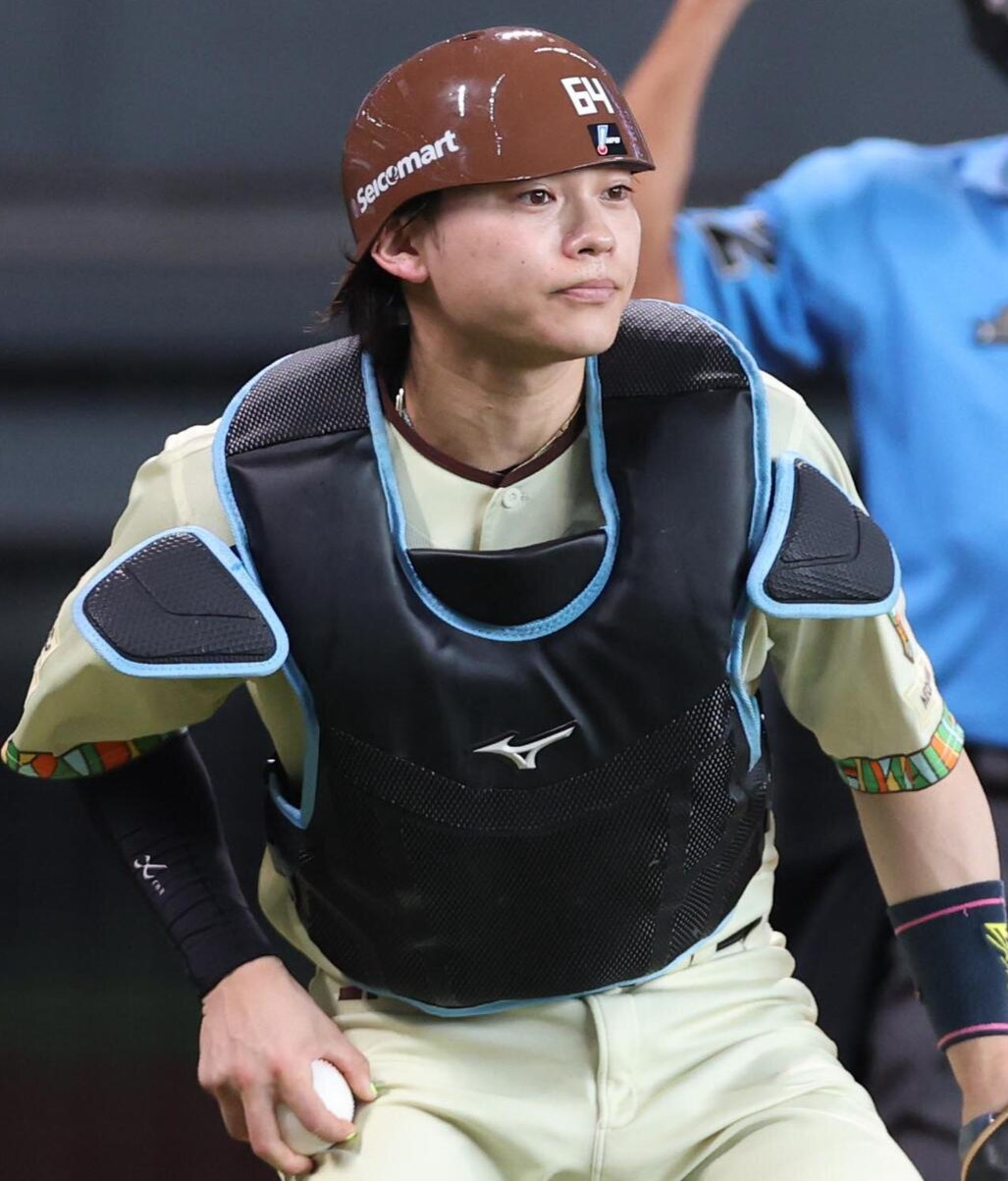 日本ハム田宮裕涼（26年7月12日撮影）