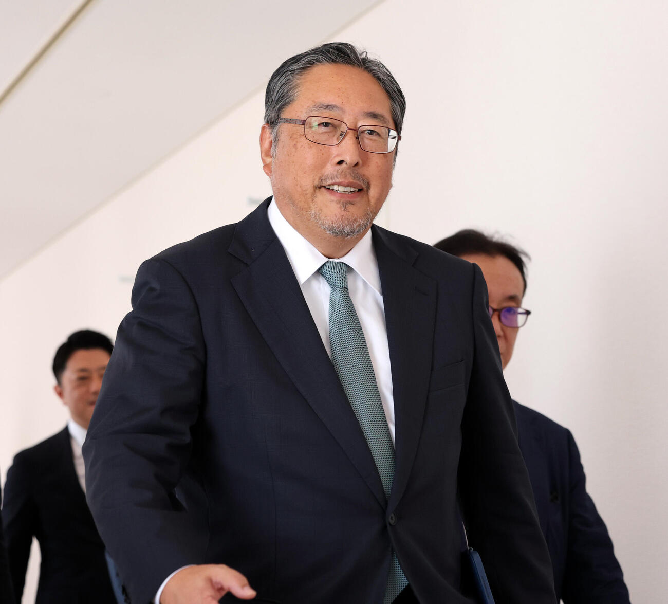オーナー会議に出席したソフトバンク後藤芳光オーナー代行（撮影・浅見桂子）