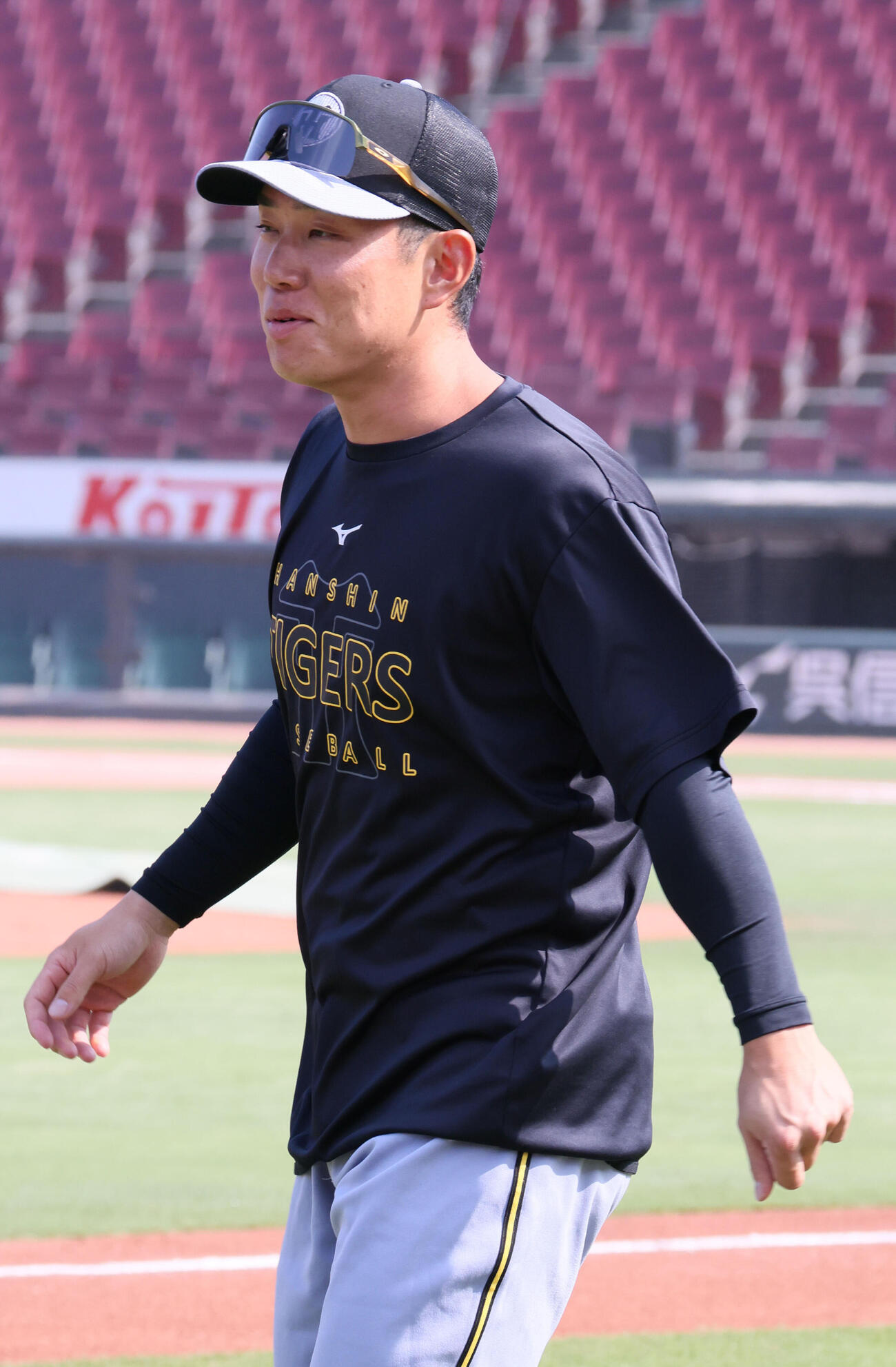 広島対阪神　阪神糸原健斗が1軍に合流（撮影・加藤孝規）