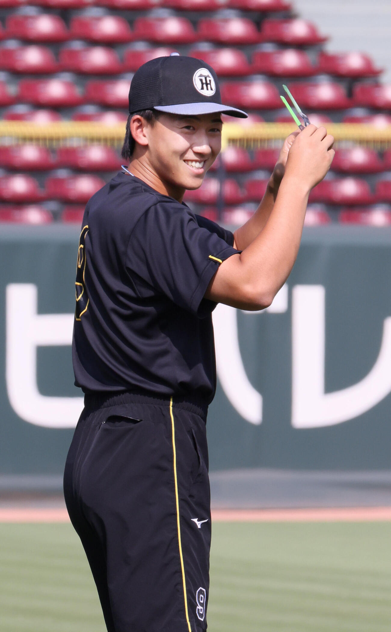 広島対阪神　阪神立石正広が1軍に合流（撮影・加藤孝規）