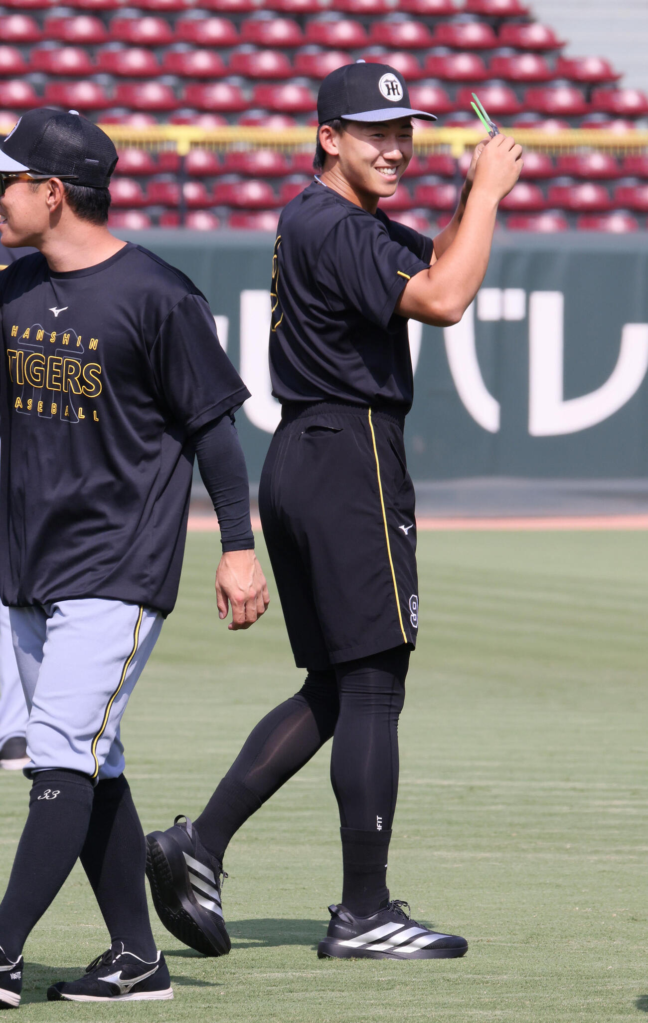 広島対阪神　阪神立石正広が1軍に合流（撮影・加藤孝規）