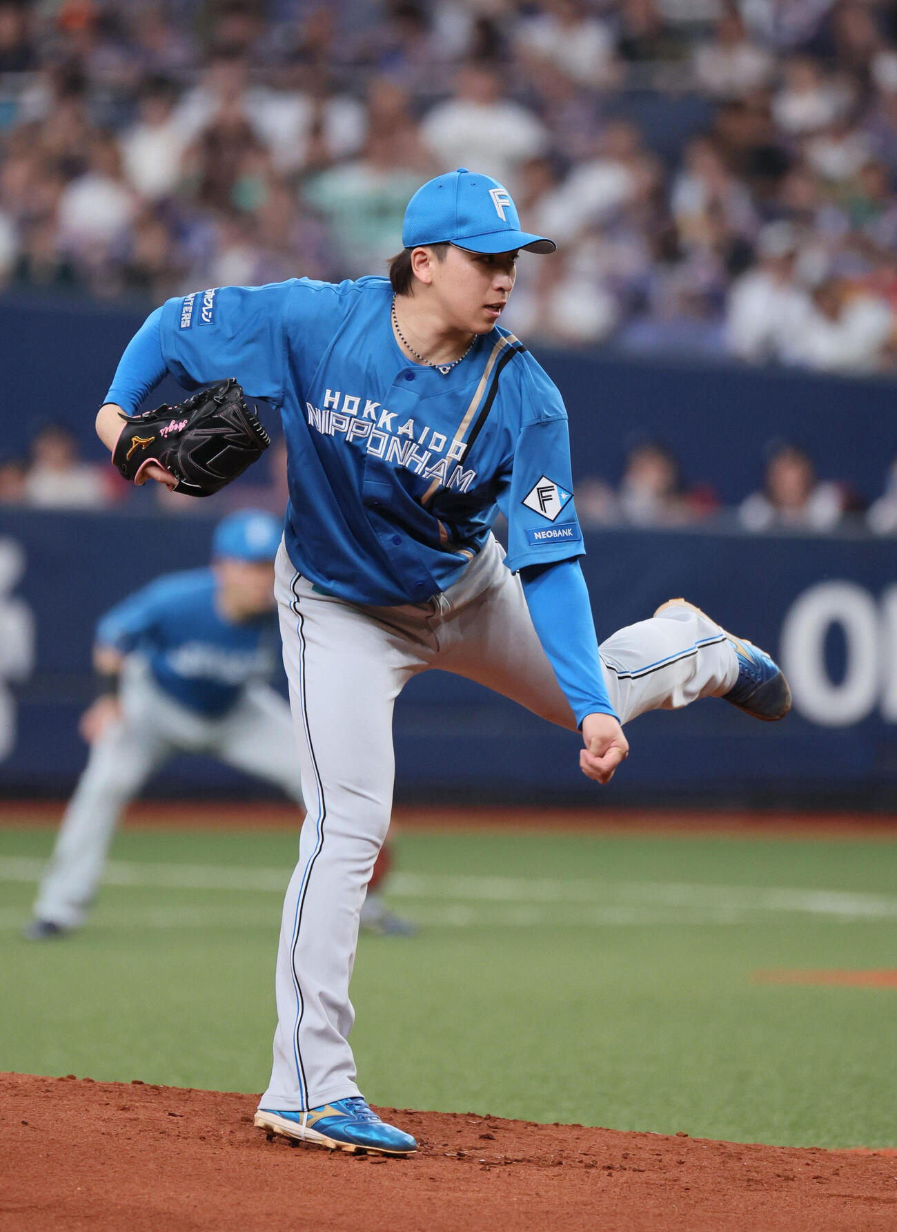 オリックス対日本ハム　日本ハム先発の細野晴希（撮影・宮崎幸一）