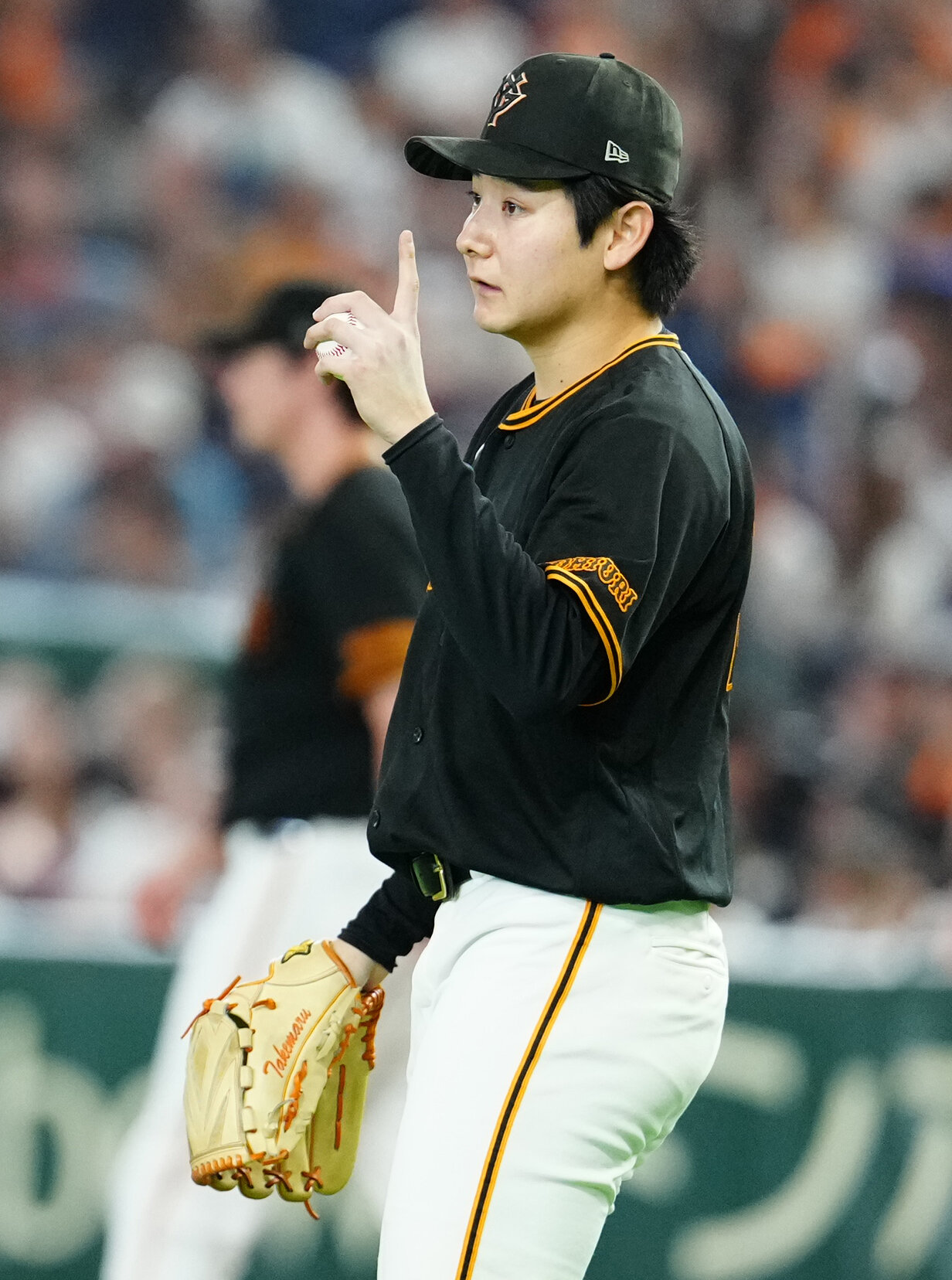 巨人対中日　4回表中日無死、岡林勇希を遊ゴロに仕留めた竹丸和幸（撮影・江口和貴）