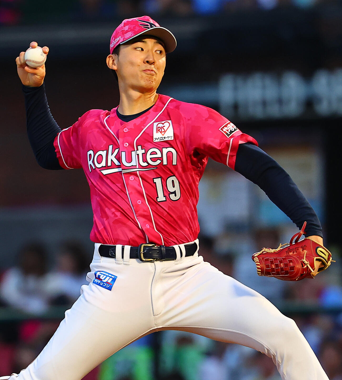 楽天対西武　楽天西武荘司康誠（撮影・野上伸悟）