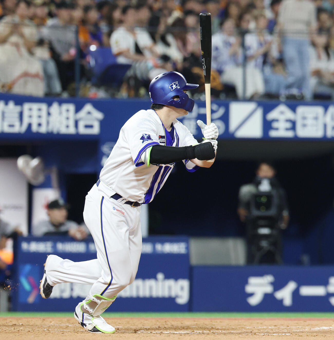 DeNA佐野恵太（2026年7月撮影）