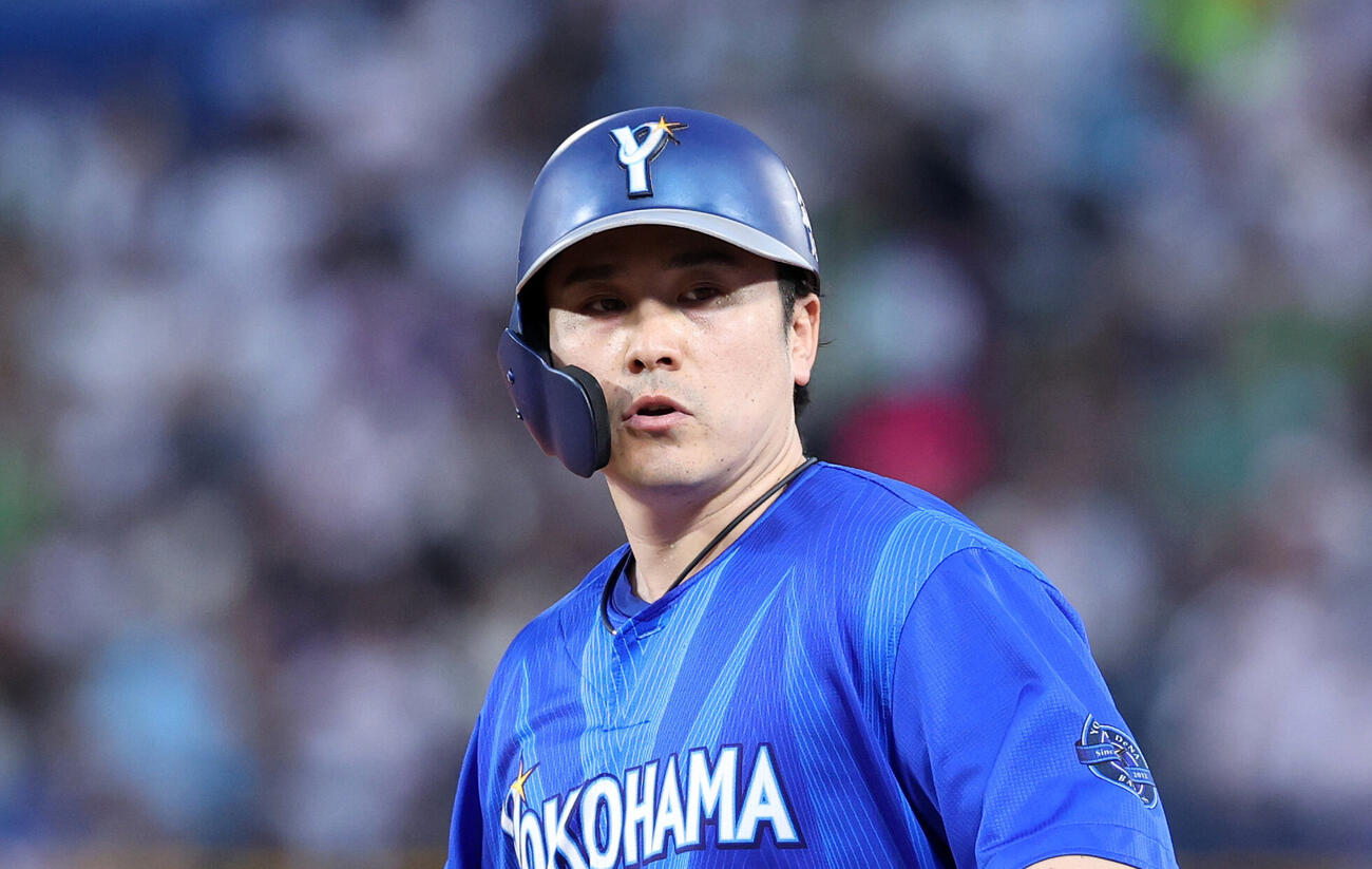 DeNA佐野恵太（2026年7月撮影）