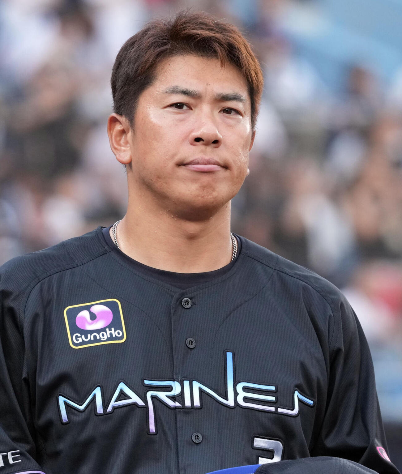 ロッテ角中勝也（2026年7月18日撮影）