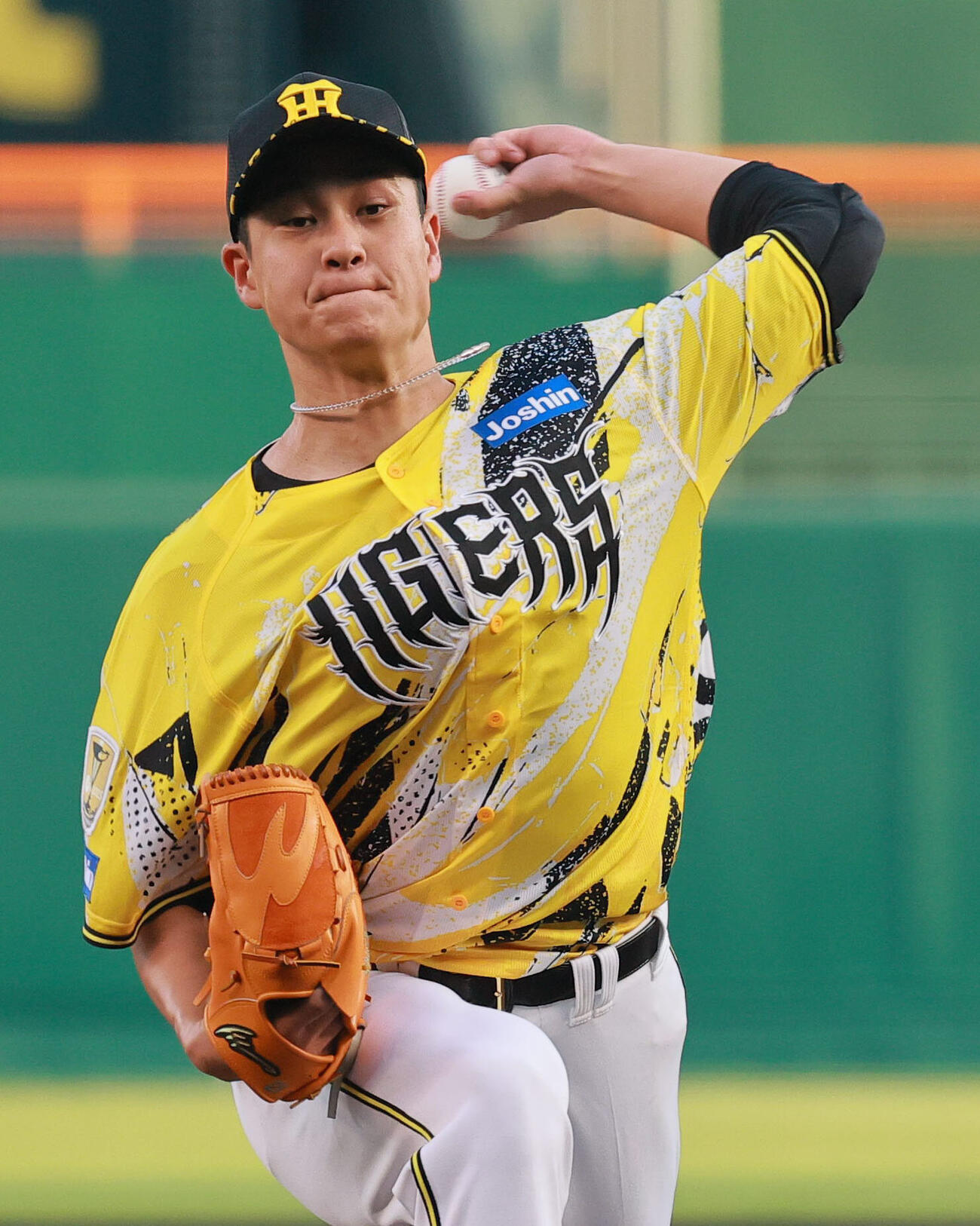 阪神対DeNA　阪神先発の大竹耕太郎（撮影・上山淳一）