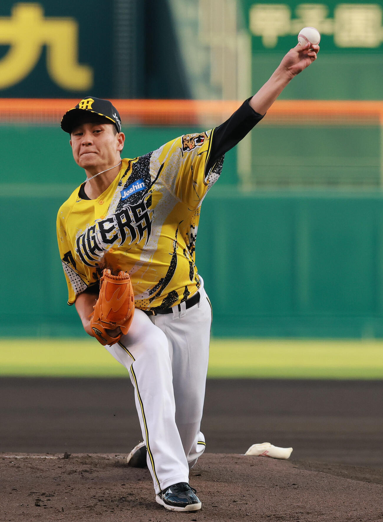 阪神対DeNA　阪神先発の大竹耕太郎（撮影・上山淳一）