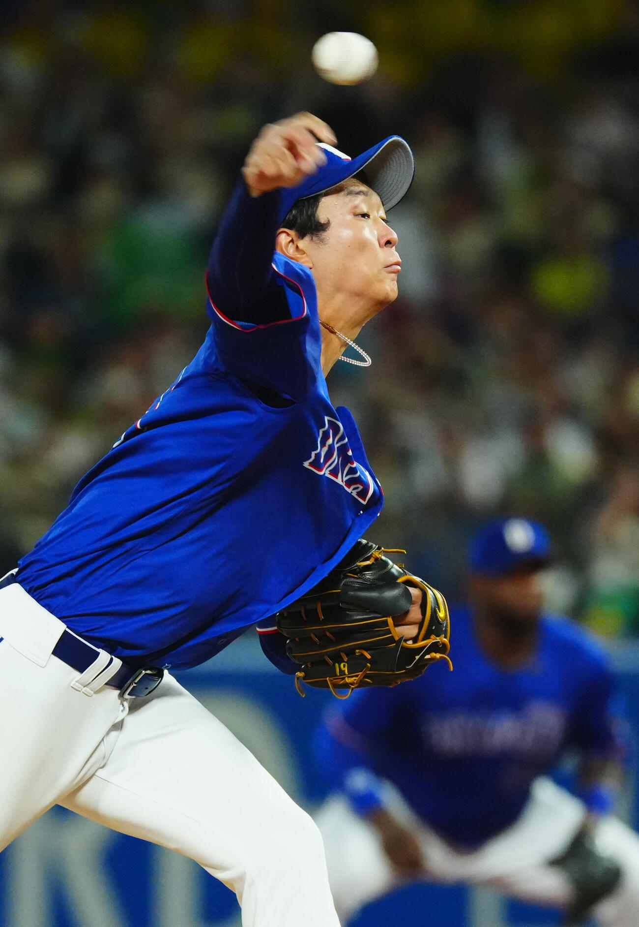 ヤクルト対中日　力投する中日先発高橋宏斗（撮影・垰建太）