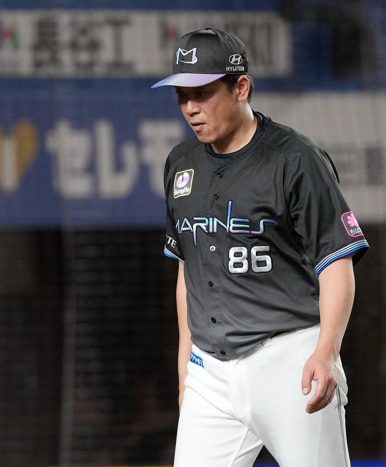 ロッテサブロー監督（2026年7月撮影）