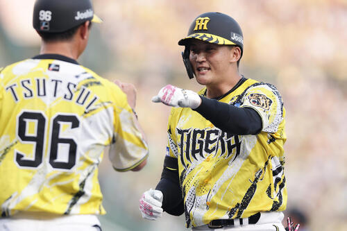 阪神】移籍後初スタメンの元山飛優が安打＆美技披露 中野拓夢と大学