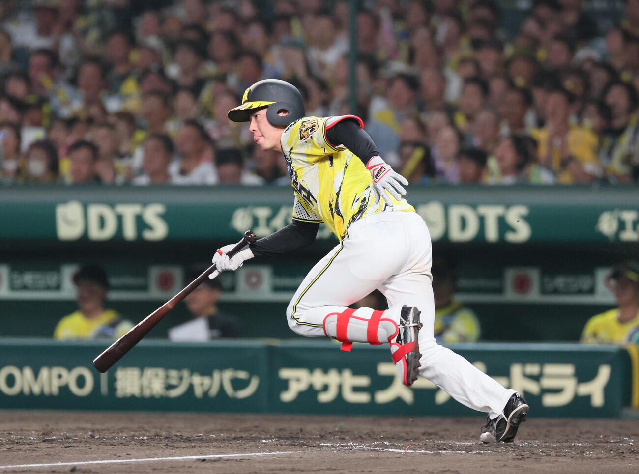 阪神対DeNA 5回裏阪神無死二、三塁、下村海翔は遊ゴロの間に同点とする（撮影・宮崎幸一）