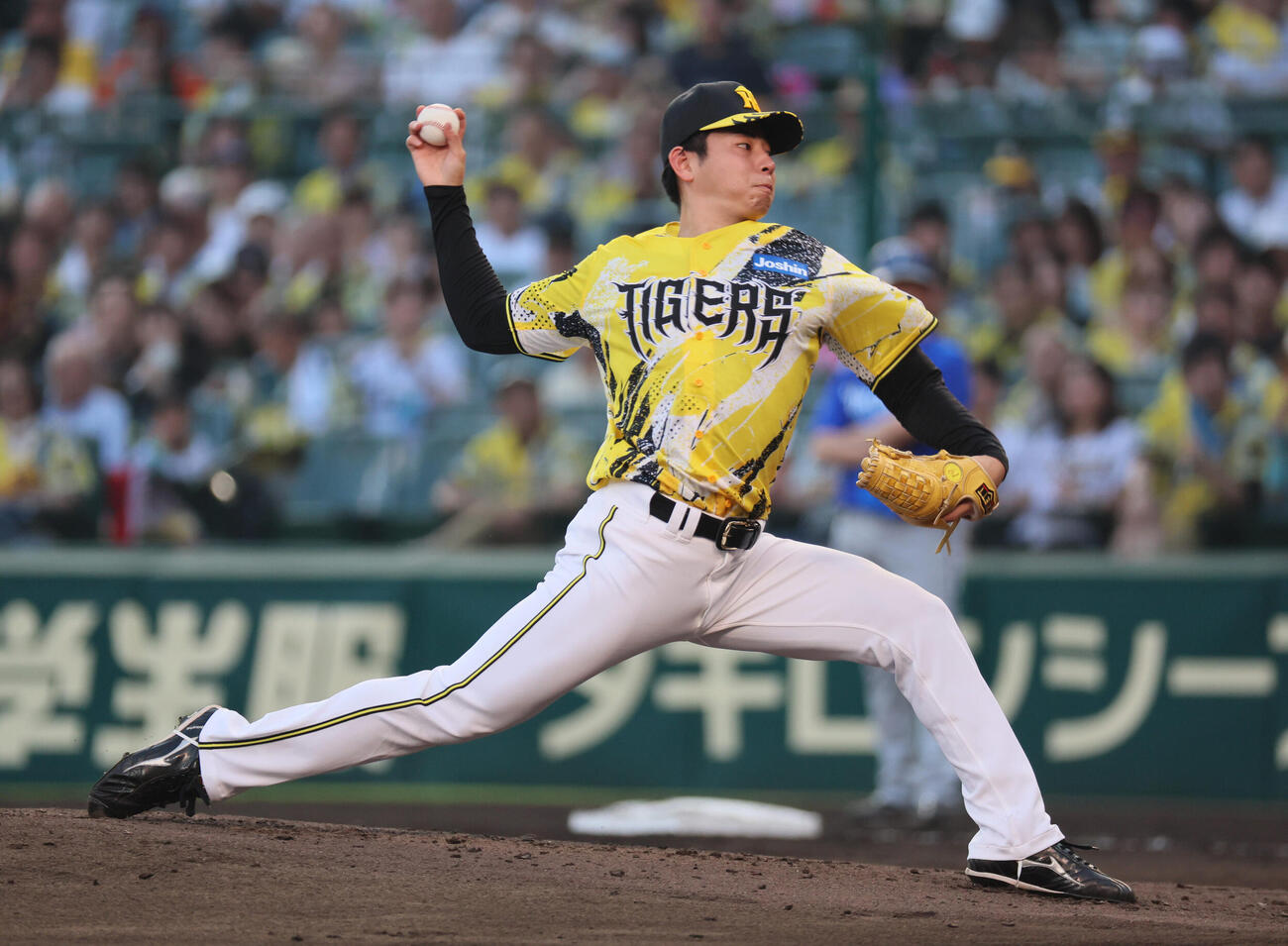 阪神対DeNA　阪神先発の下村海翔（撮影・宮崎幸一）