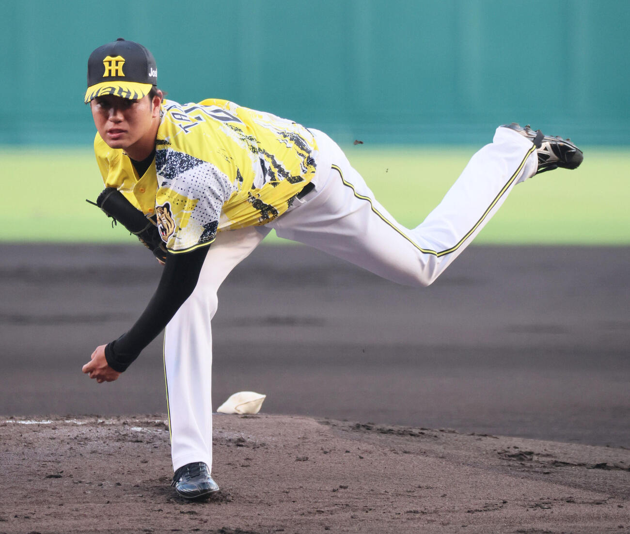 阪神対DeNA　阪神先発の高橋遥人（撮影・宮崎幸一）
