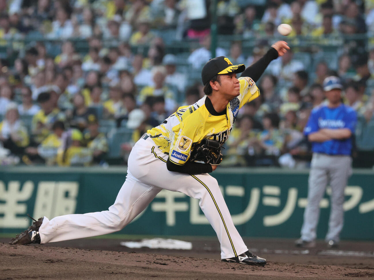 阪神対DeNA　阪神先発の高橋遥人（撮影・宮崎幸一）