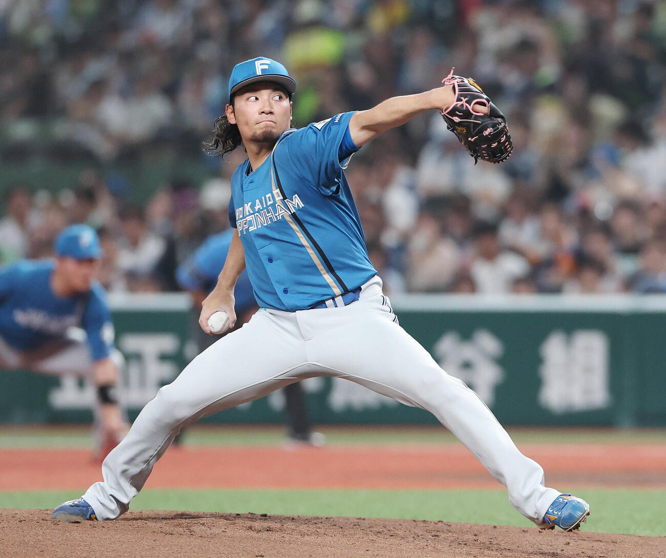 西武対日本ハム　日本ハム先発の伊藤大海（撮影・宮地輝）