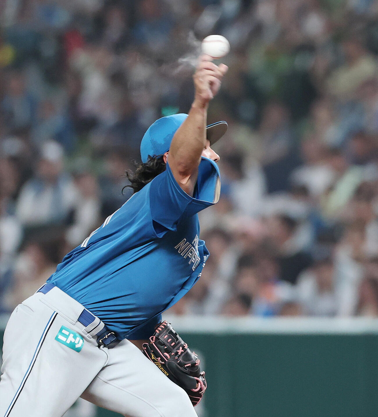 西武対日本ハム　日本ハム先発の伊藤大海（撮影・宮地輝）