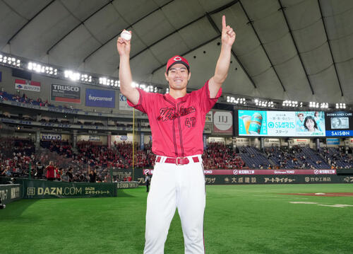 【広島】４年目の斉藤優汰５回１失点プロ初勝利「ここからチームに貢献できるよう改めて頑張る」