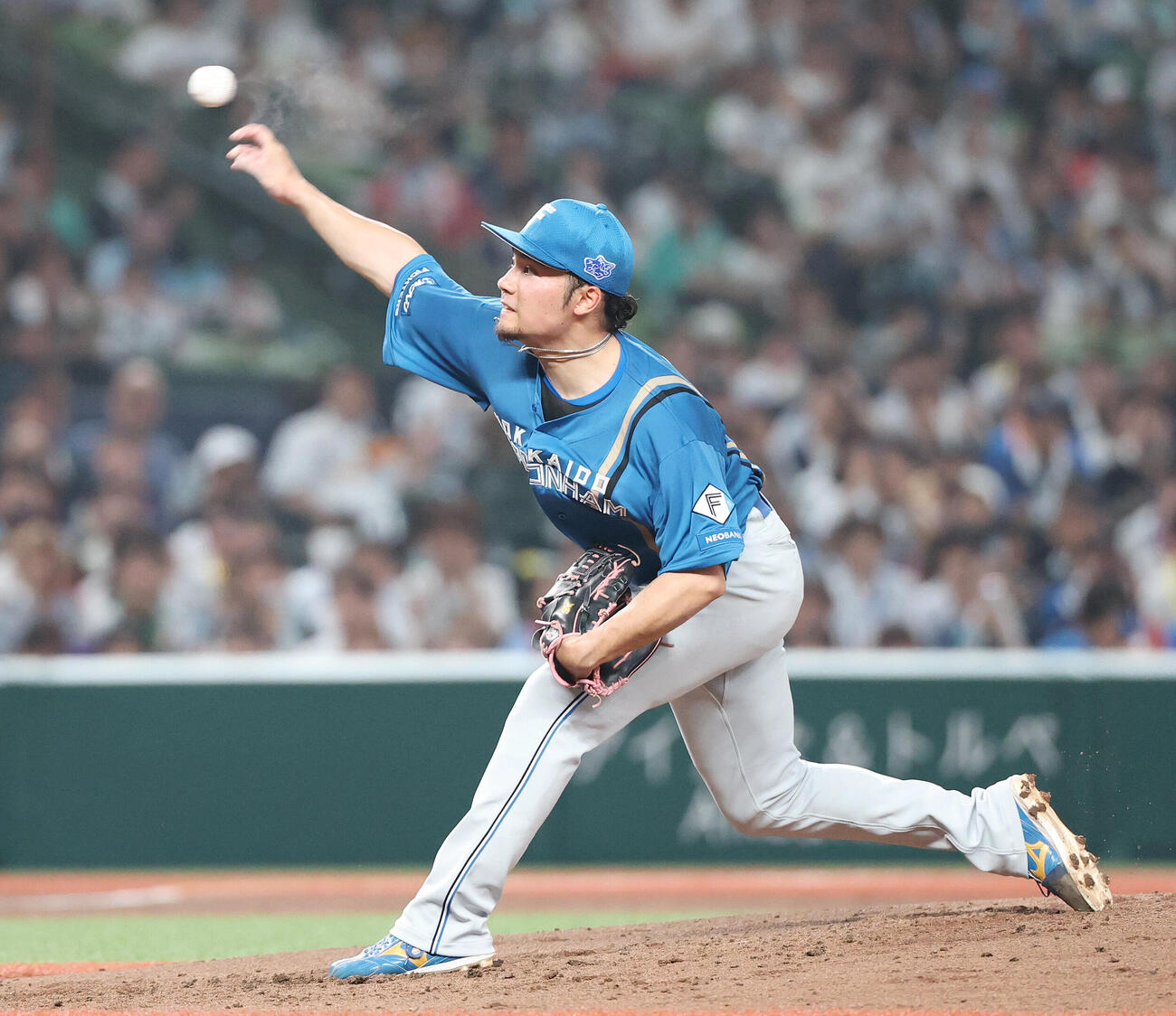 西武対日本ハム　日本ハム先発の伊藤大海（撮影・宮地輝）