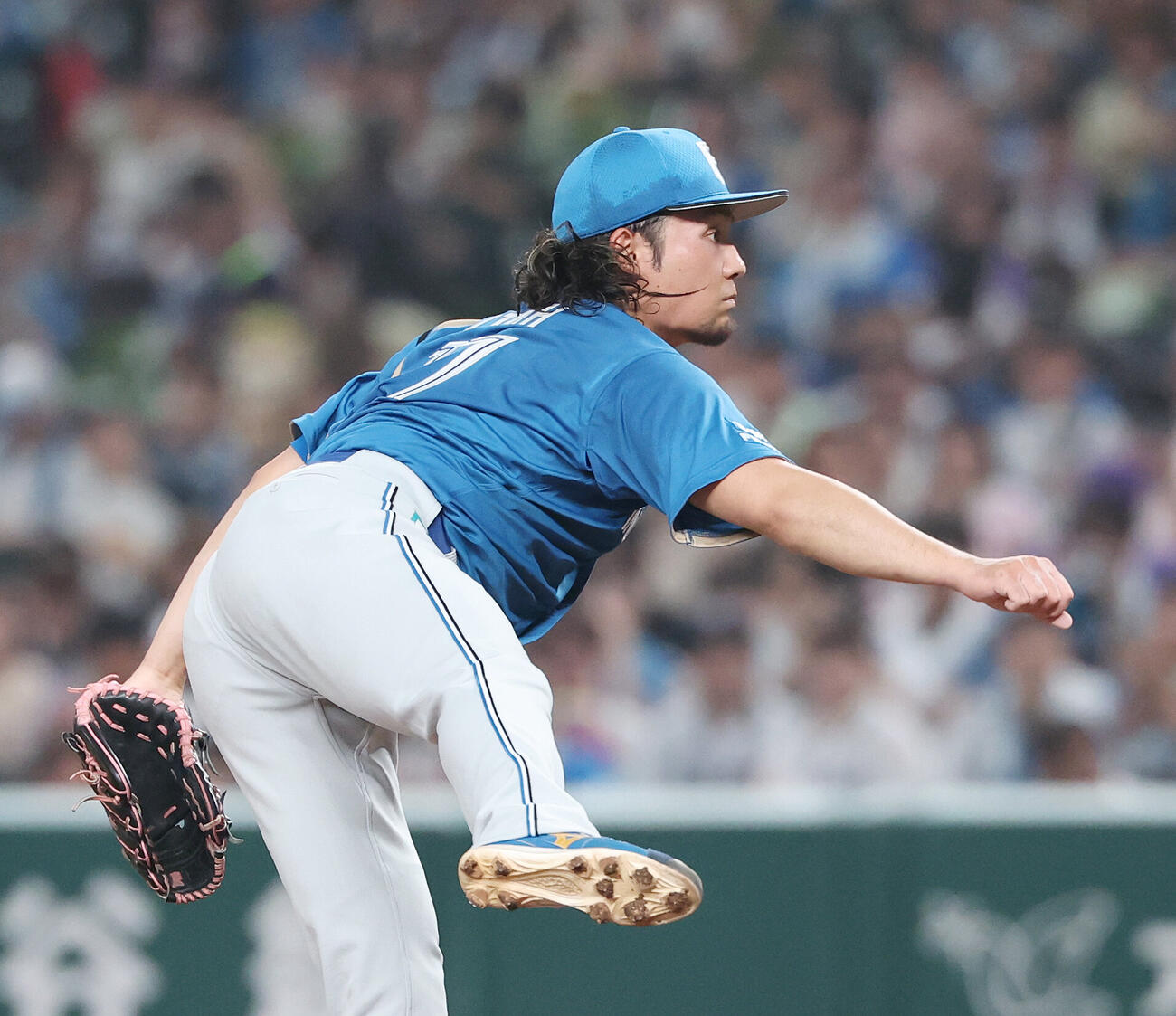 西武対日本ハム　日本ハム先発の伊藤大海（撮影・宮地輝）
