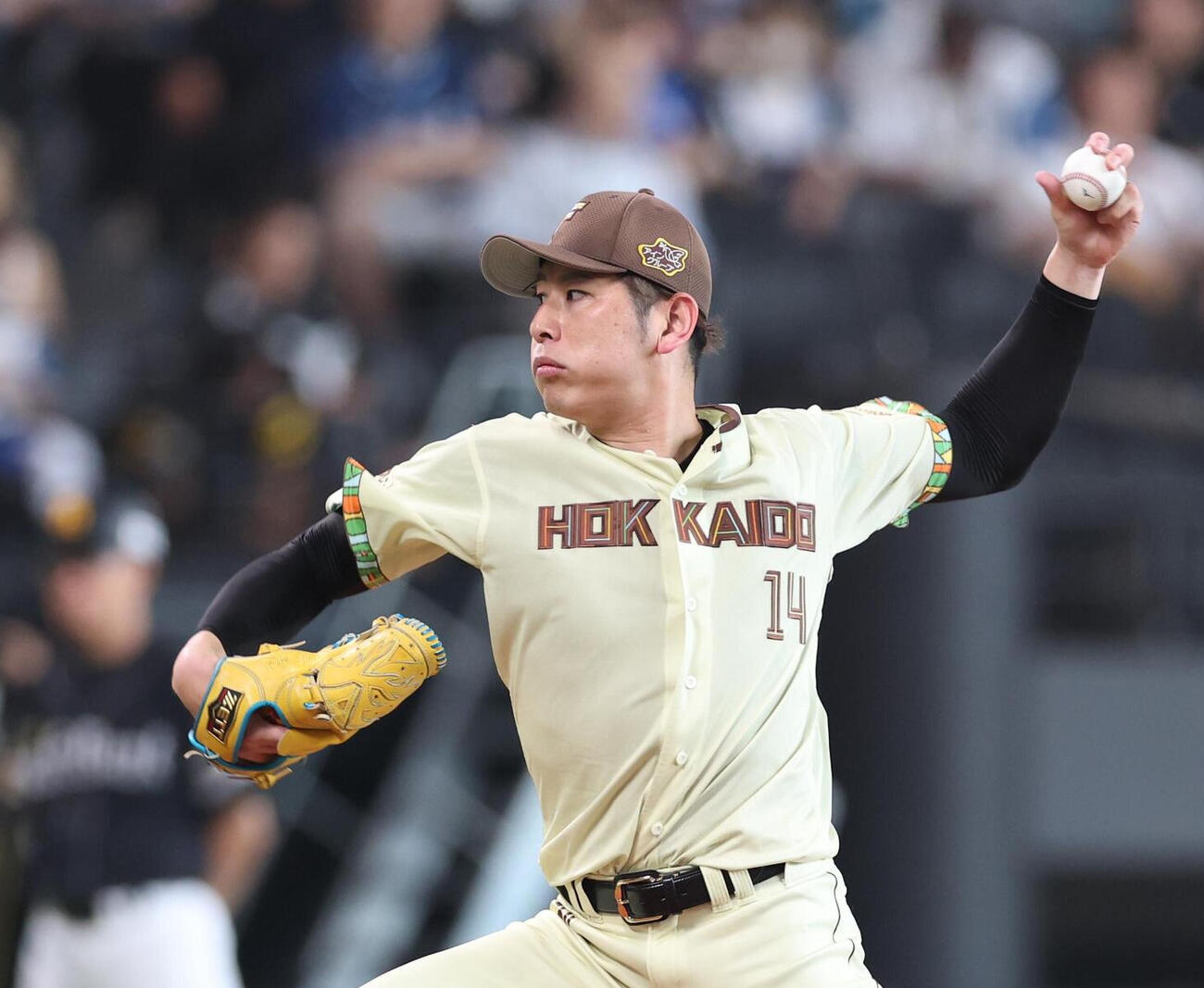 15日ソフトバンク戦で10勝目を挙げた日本ハム加藤貴之