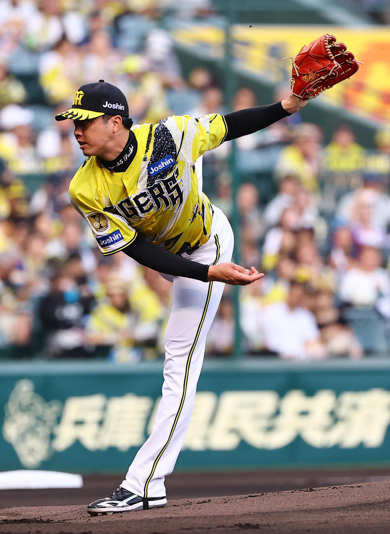 阪神対巨人　阪神先発の才木浩人（撮影・上田博志）