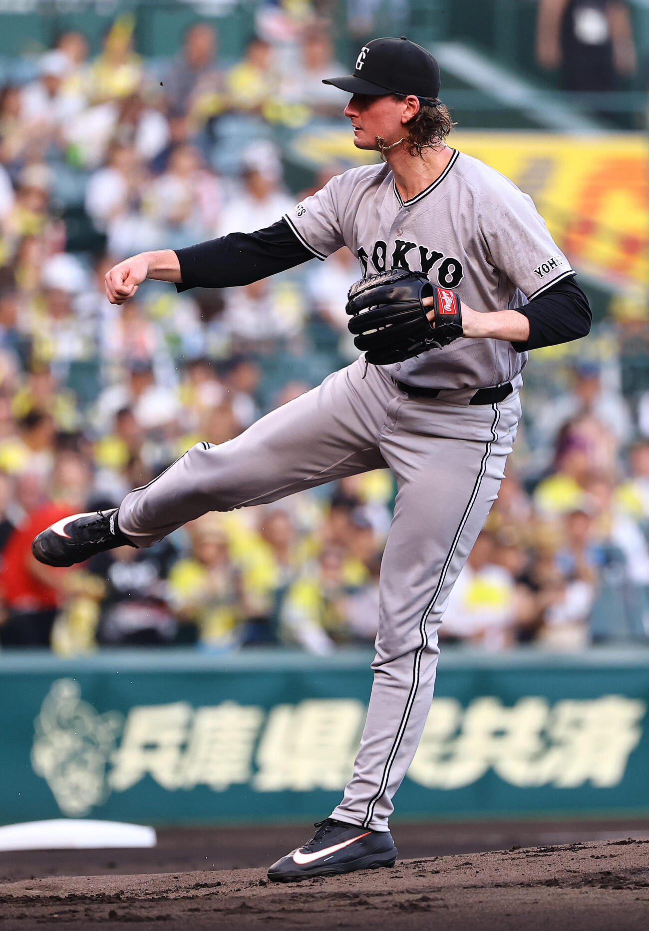 阪神対巨人　巨人先発のウィットリー（撮影・上田博志）