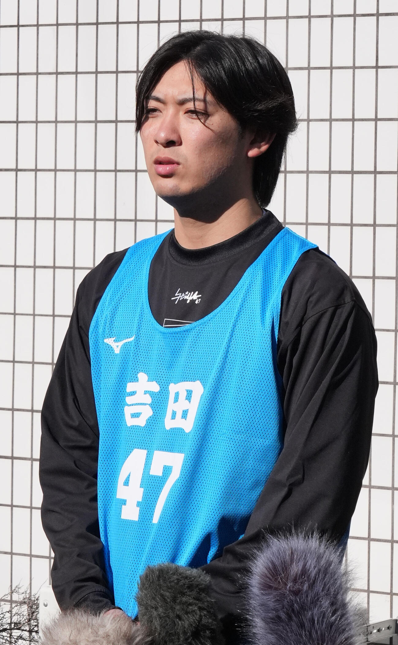 中日吉田聖弥（25年1月11日撮影）
