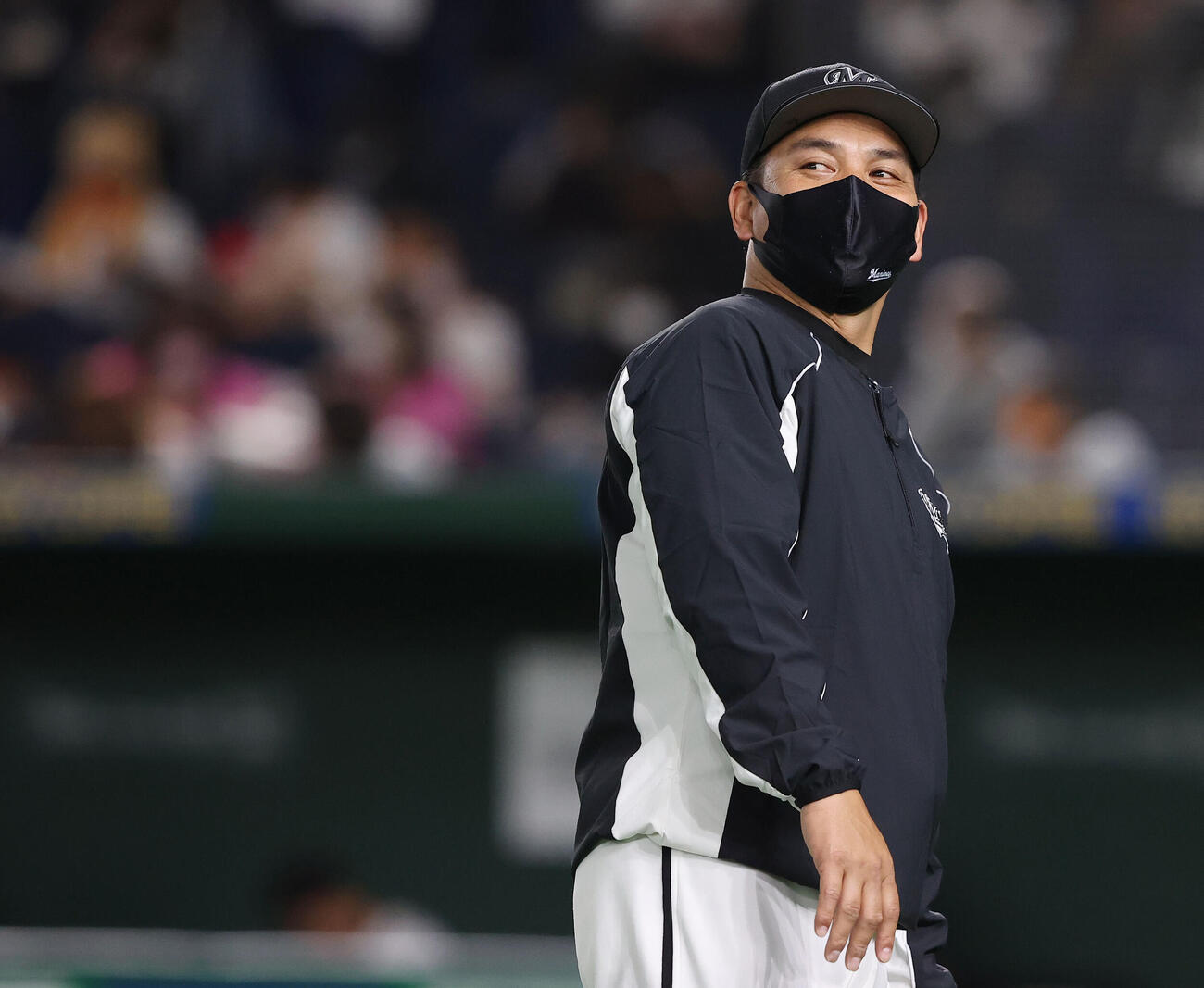 ロッテ監督時代の井口資仁氏（2021年3月撮影）