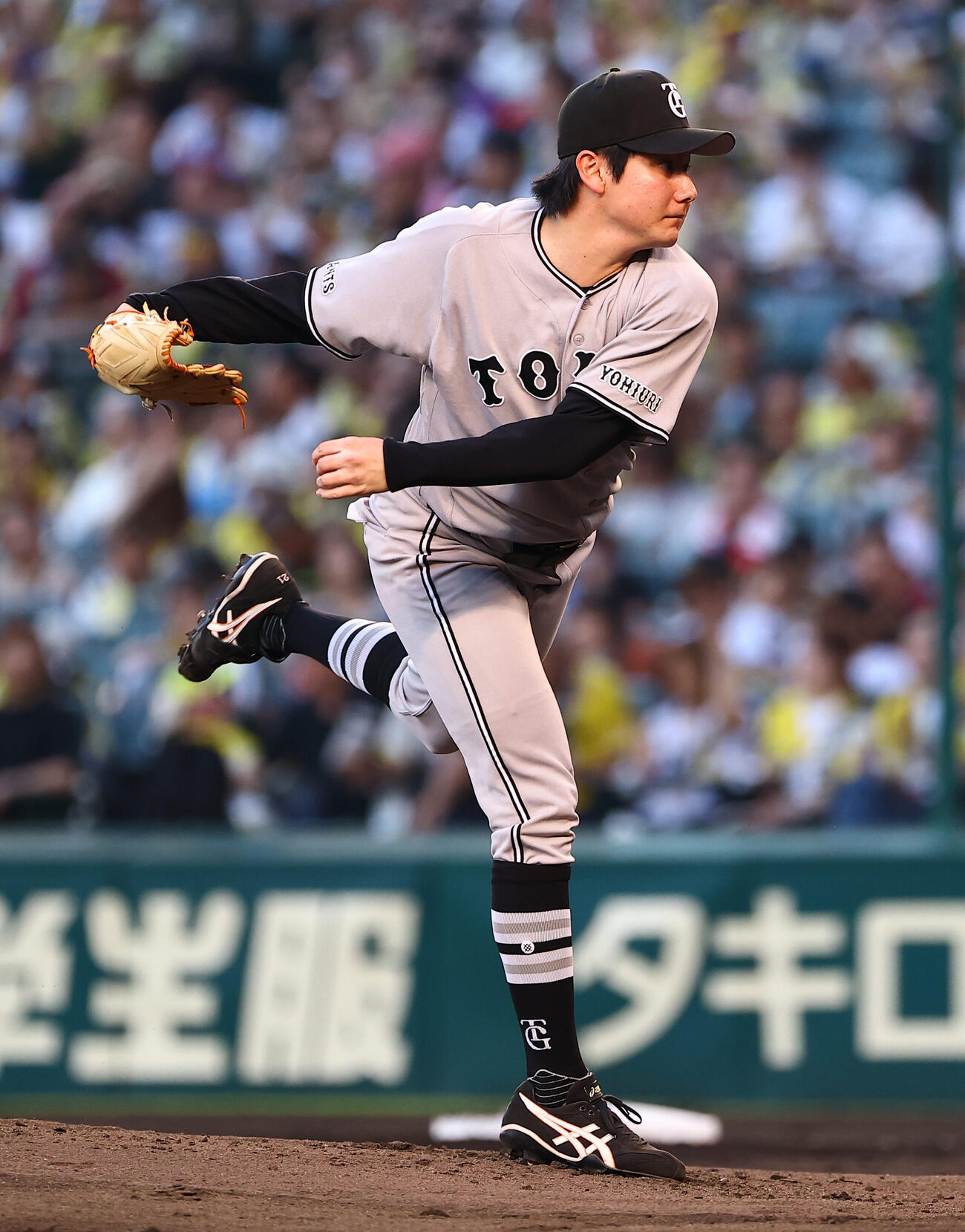 阪神対巨人　巨人先発の竹丸和幸（撮影・上田博志）