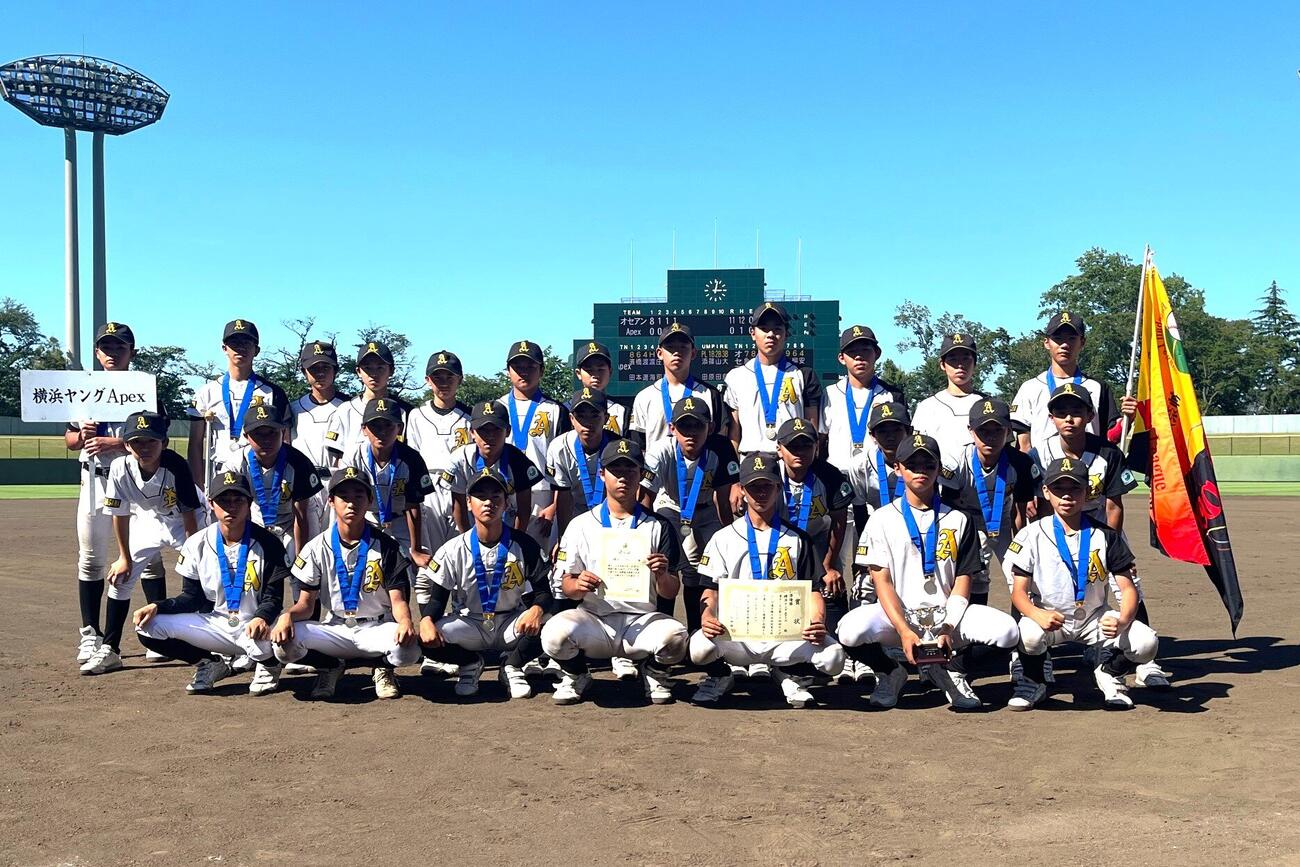 2回戦で敗退したが全国初勝利を挙げた横浜Apex