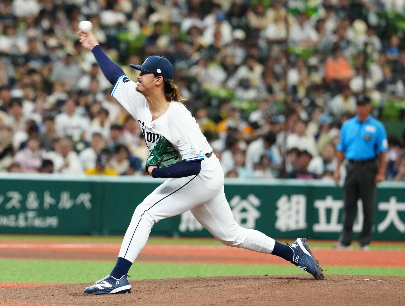 西武対ソフトバンク　西武先発の高橋光成（撮影・江口和貴）