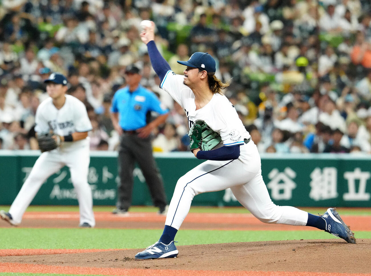 西武対ソフトバンク　西武先発の高橋光成（撮影・江口和貴）