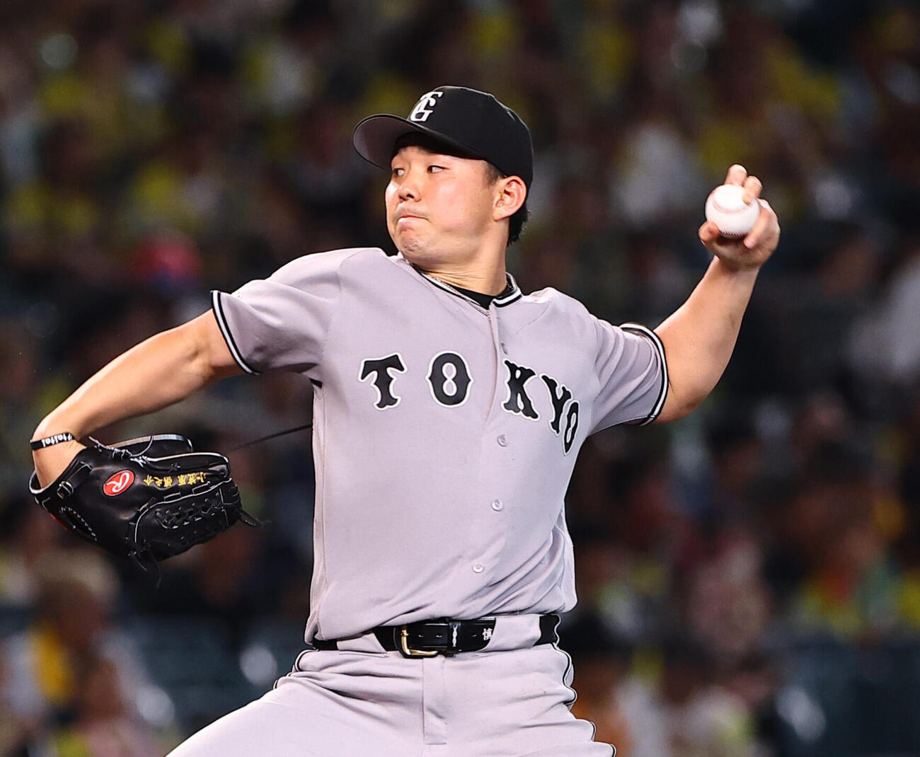 阪神対巨人　巨人先発の小笠原慎之介（撮影・上田博志）