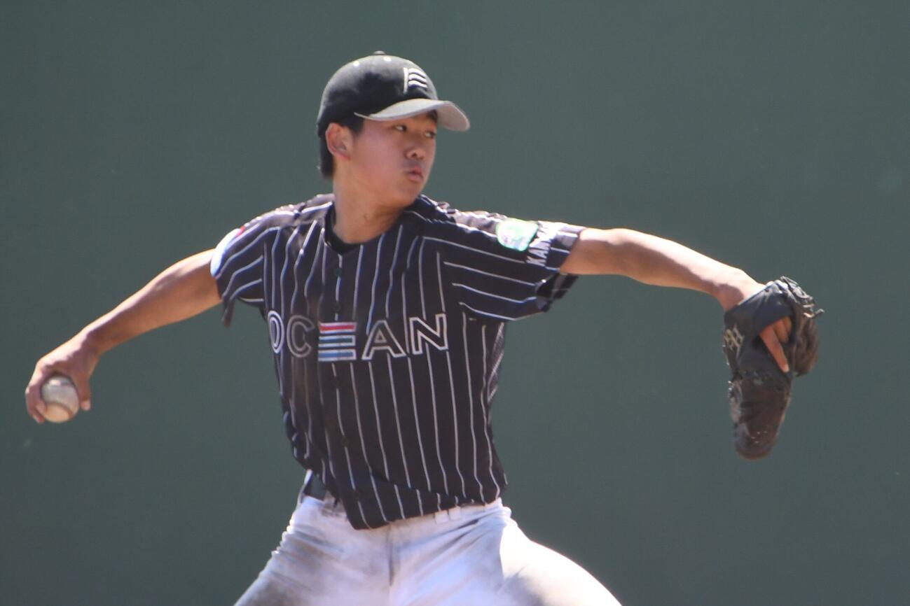 準々決勝で勝ち越し打と延長8回を締めくくったオセアン横浜の本田